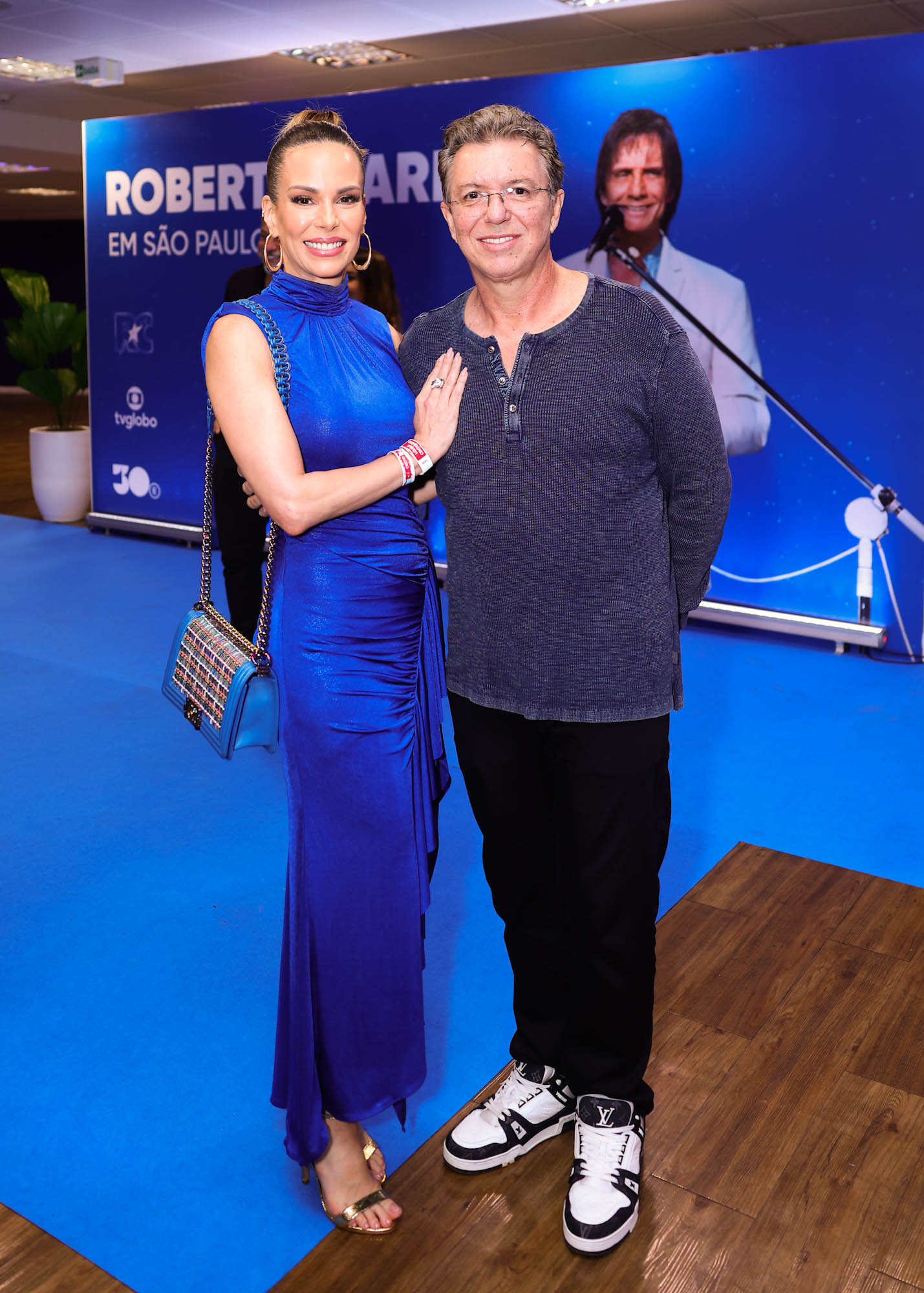 Ana Furtado e Boninho - Foto: Brazil News