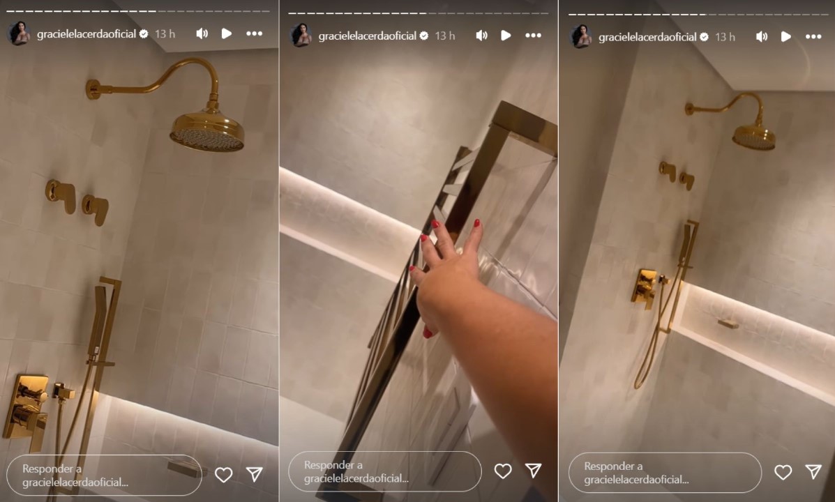 Graciele Lacerda mostra obra do quarto da filha - Reprodução / Instagram