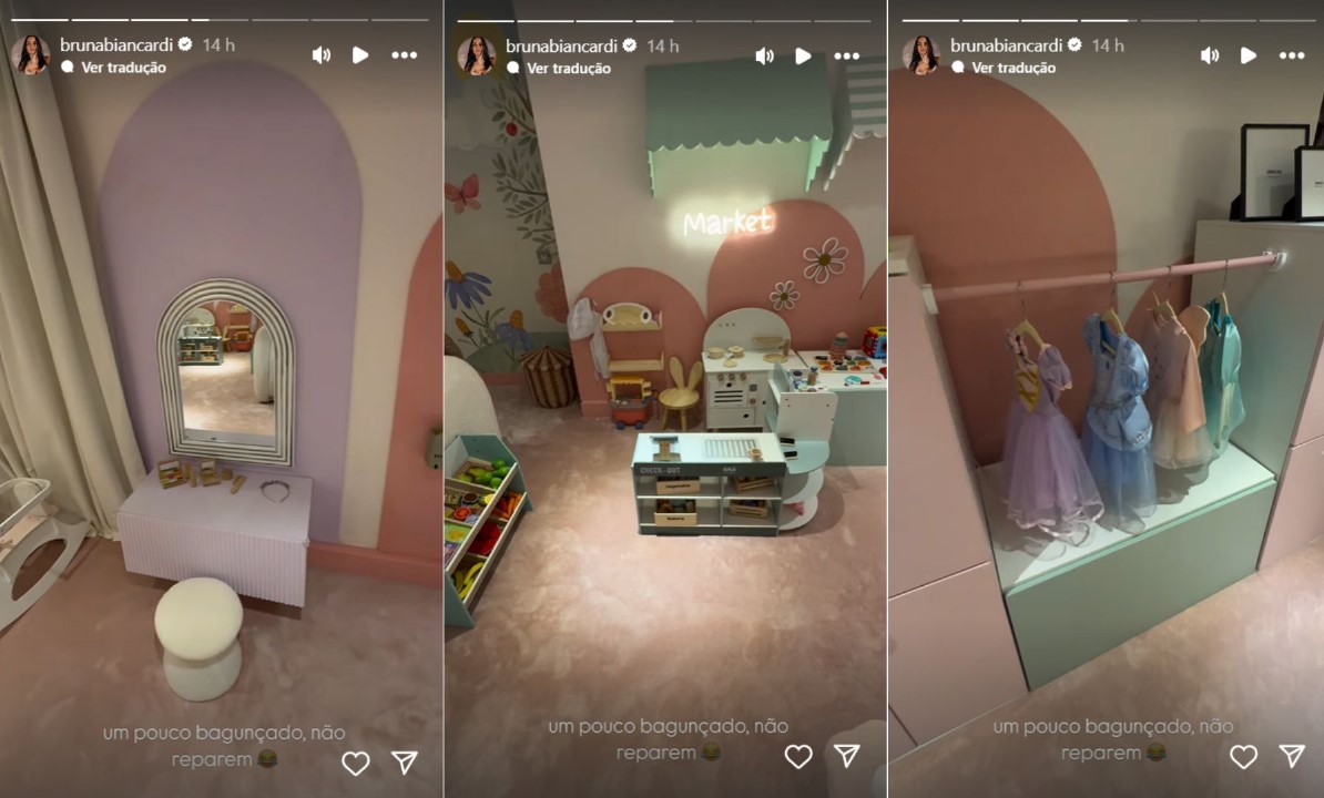 Bruna Biancardi mostra detalhes do quarto de Mavie - Reprodução / Instagram