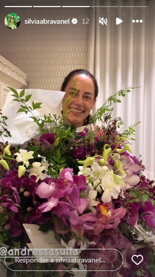 Silvia Abravanel mostra presente que ganhou de Andressa Suita - Foto: Reprodução / Instagram