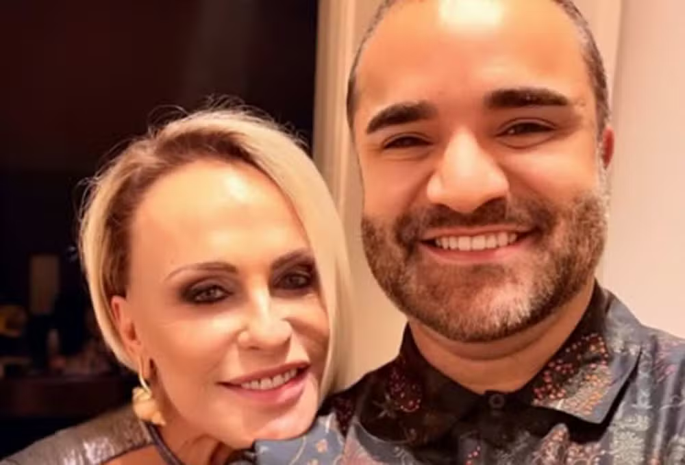 Ana Maria Braga e Fabio Arruda