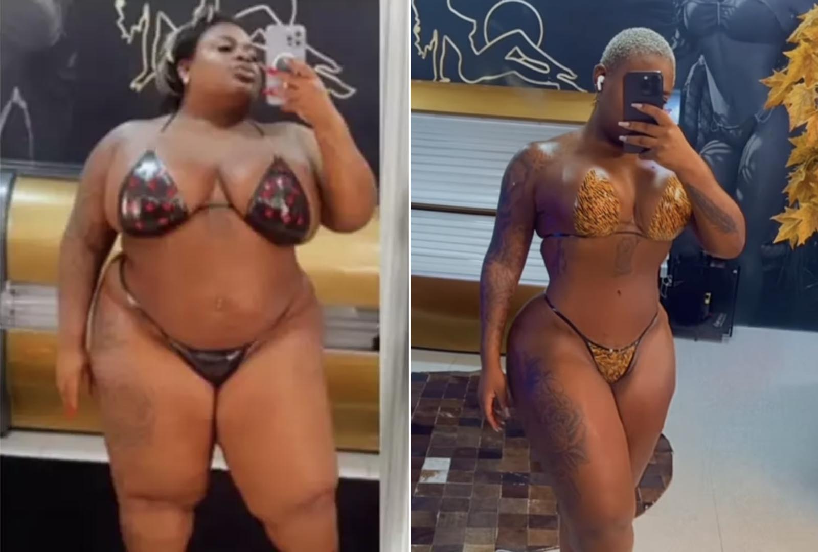 Antes e depois de Jojo Todynho - Foto: Reprodução / Instagram