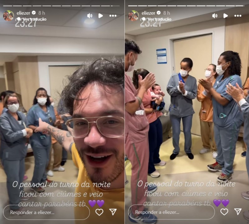 Ravi ganha segunda festinha em hospital - Reprodução/Instagram