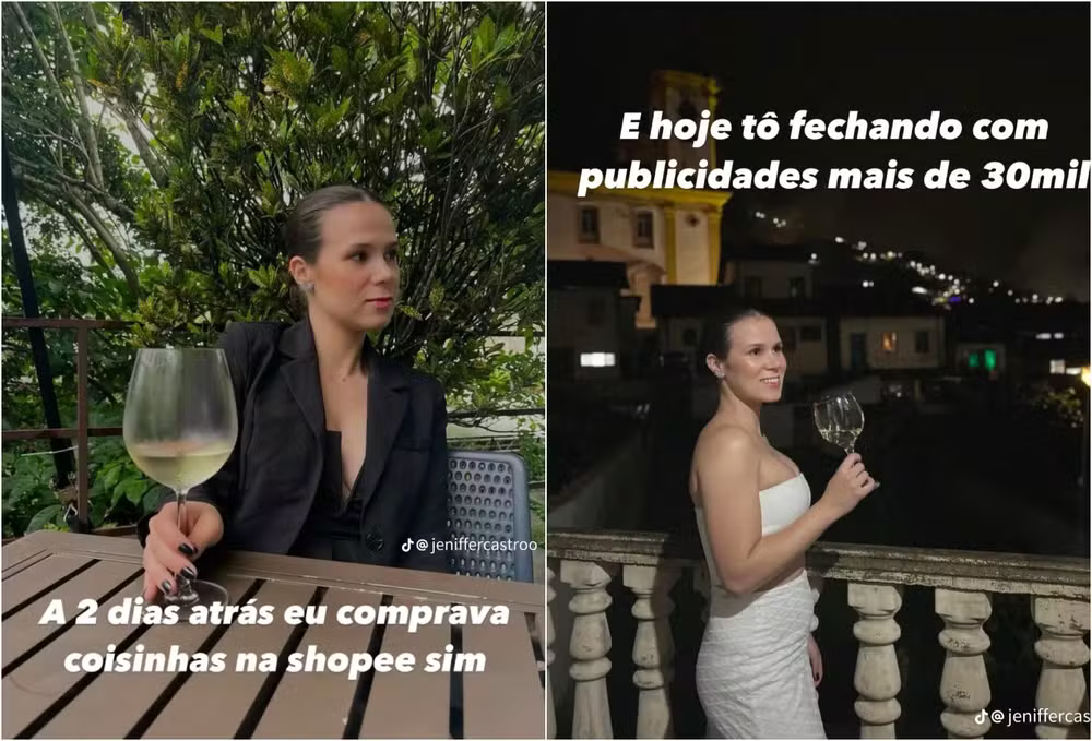 Jeniffer Castro celebra a fama após ser atacada verbalmente em vídeo que viralizou