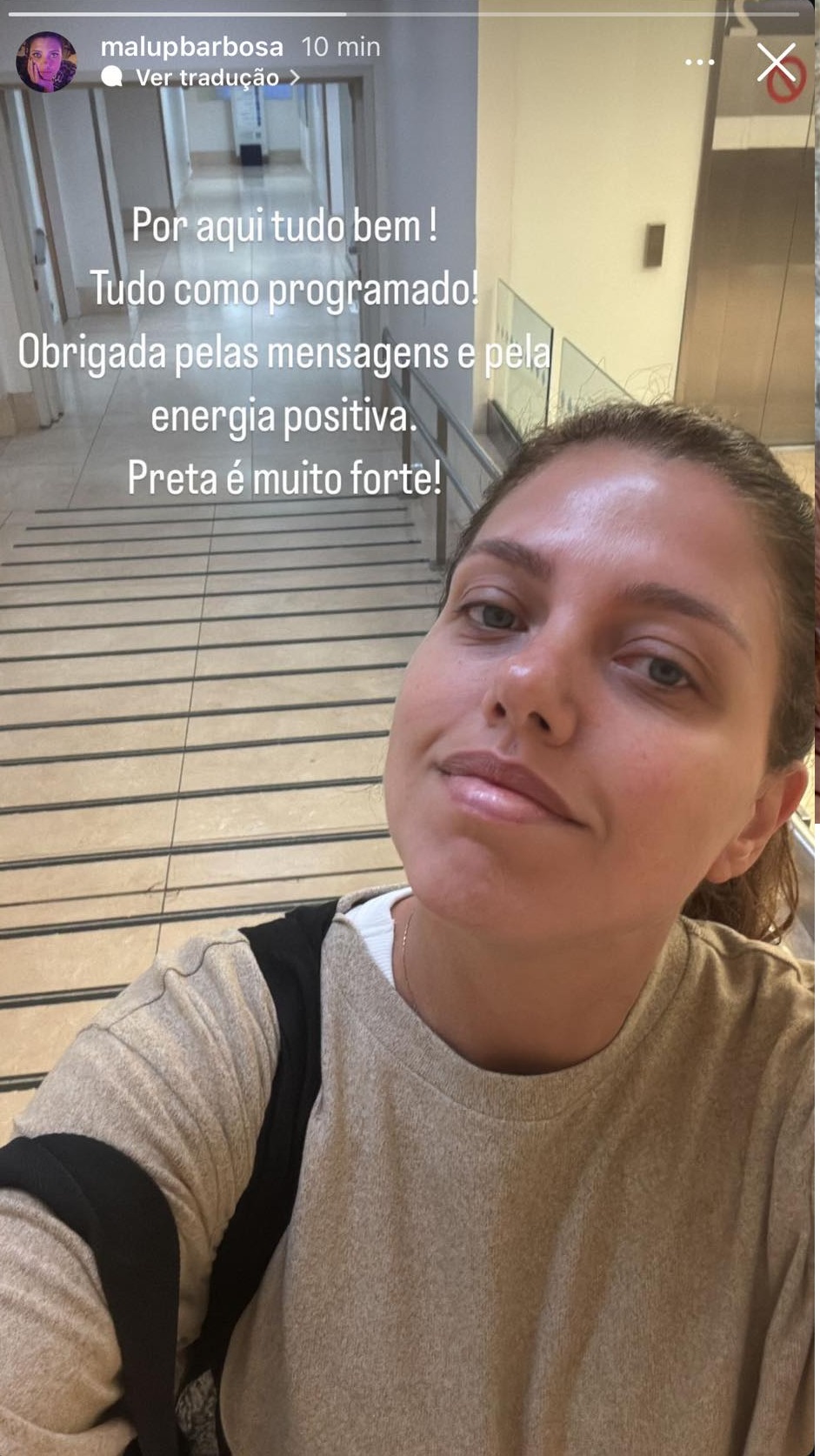 Malu Barbosa fala sobre Preta Gil (Reprodução/Instagram) 