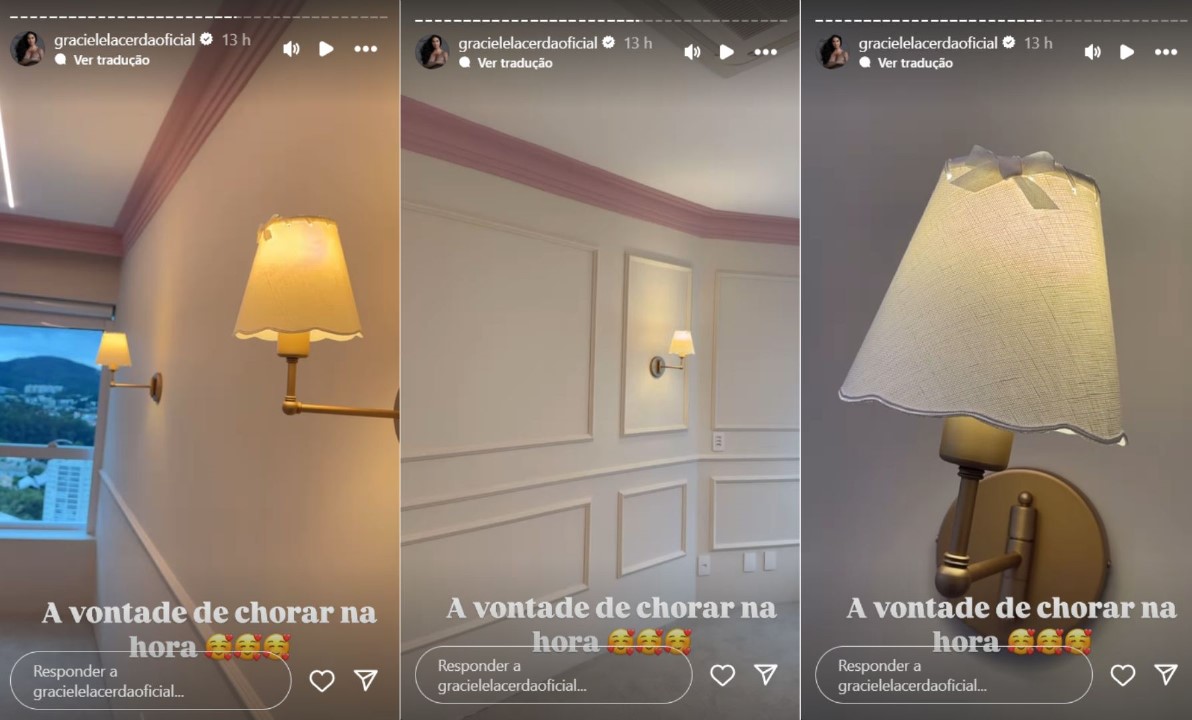 Graciele Lacerda mostra detalhe do quarto da filha - Reprodução/Instagram