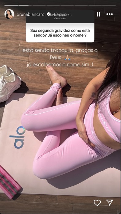 Bruna Biancardi abre caixinha de perguntas no Instagram 