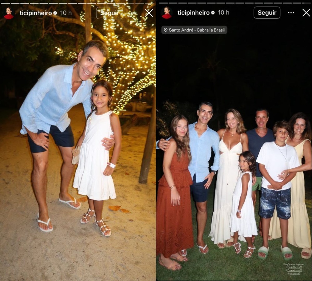 Ticiane Pinheiro curte férias em família - Reprodução / Instagram