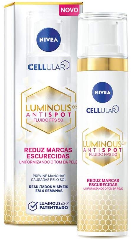 Fluído Facial LUMINOUS ANTISPOT 630º FPS 50, NIVEA