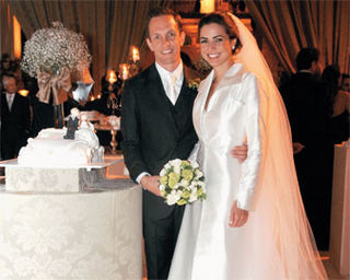 O CASAMENTO DE LUCIANO BURTI E DANIELA NORBERT