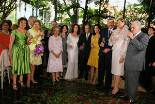 Anna Schvartzman, Marta Suplicy, Yvette Pereira de Almeida, Maria Ignez Barbosa, Eleonora e Ivo Rosset, Ana Eliza e Paulo Setúbal, Bebel Alves Lima e Salomão Schvartzman