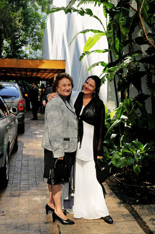 Raquel Safdié e a filha, a cantora Fortuna