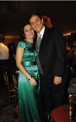 Ana Lúcia e o marido, Roberto Jefferson