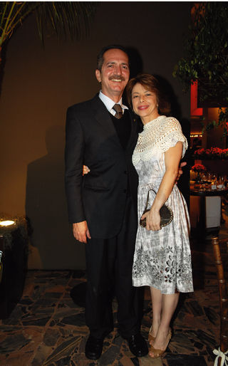 O casal Aldo e Rita Rebelo