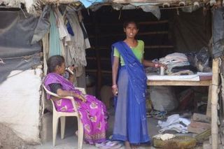 Lojas de rua em Bodhgaya