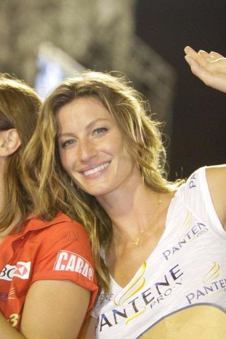 Gisele Bündchen na Marquês de Sapucaí