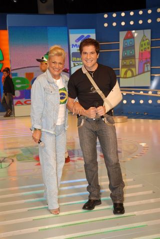 Hebe Camargo e Daniel