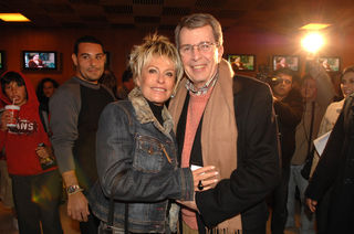 Ana Maria Braga e Daniel Filho na pré-estreia do filme Primo Brasílio