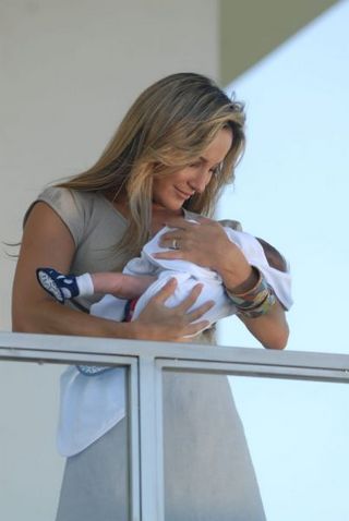 Claudia Leitte e o filho, Davi