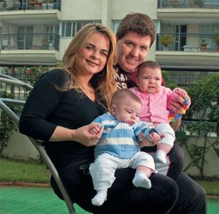 Lliliane Ventura, Vinicius Lopes, João Victor e Laura