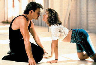 Patrick Swayze e Jennifer Grey, em Dirty Dancing