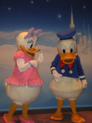 Margarida e Pato Donald