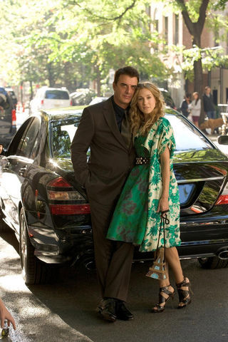 Chris Noth e Sarah Jessica Parker, em Sex and The City