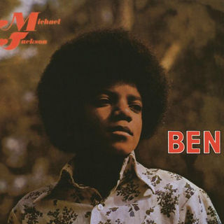 Capa de Ben, Michael Jackson, 1972