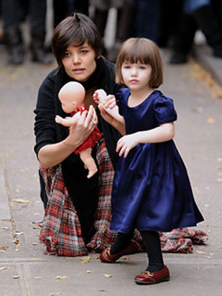 Katie Holmes e Suri Cruise