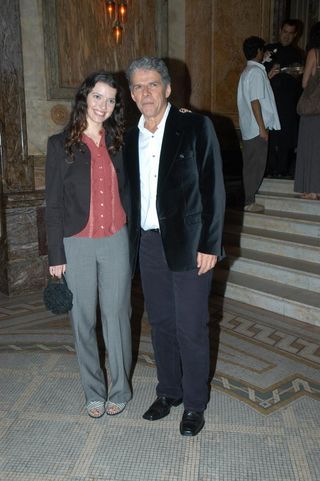 José Mayer e Júlia Fajardo