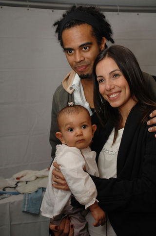 Jair Oliveira, Tânia Khalill e a pequena Isabela