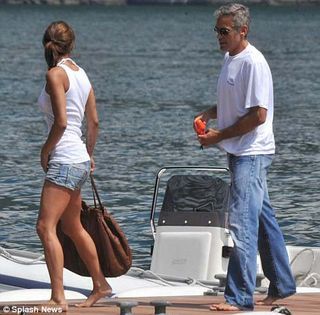 George Clooney e a nova namorada