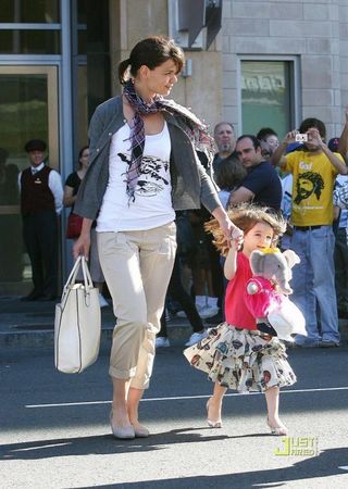 Suri Cruise e Katie Holmes