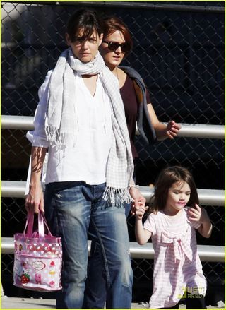 Suri Cruise e Katie Holmes