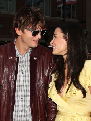 Ashton Kutcher e Demi Moore