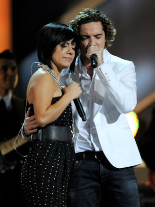 Luz Rios e David Bisbal