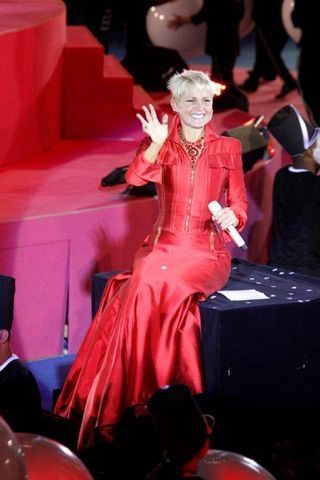 Xuxa em show beneficente no Rio