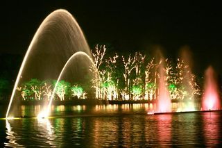 Árvore de Natal do Parque do Ibirapuera, em São Paulo