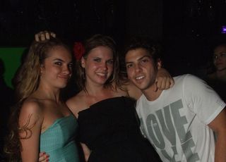 Lua Blanco, Carolinie e Helder Agostini