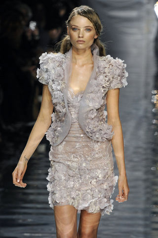 Elie Saab no Paris Haute Couture Fashion Week primavera/verão 2010