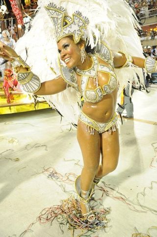 Musa do desfile da Acadêmicos do Salgueiro