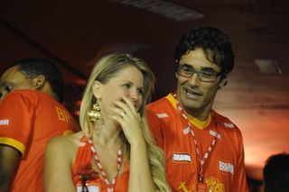 Susana Werner e Luciano Szafir