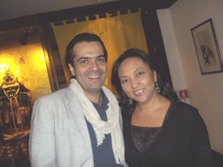 Fábio Arruda e Nancy Saeki