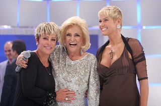 Ana Maria Braga, Hebe Camargo e Xuxa