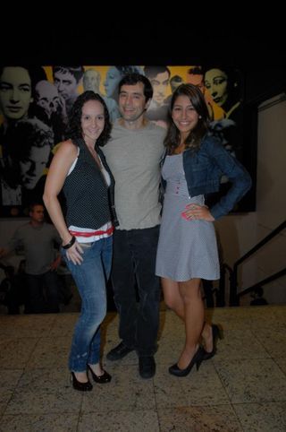 Ligia Fagundes, Thiago Santiago e Juliana Xavier