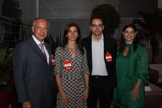 Osmar Zogbi, Daniela Souza, João Galvão Souza e Sandra Camillo Zogbi