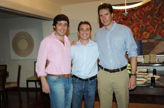 Guilherme Cozzi, Otavio Sodre Santoro e Carlos Corsini