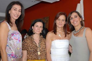 Empresárias Áurea Farah, Elizabeth Amorim, Mônica Oliveira e Cleucy Oliveira pretigiam amiga