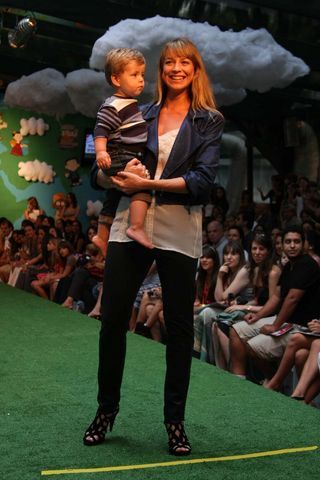 Luana Piovani no Fashion Weekend Kids