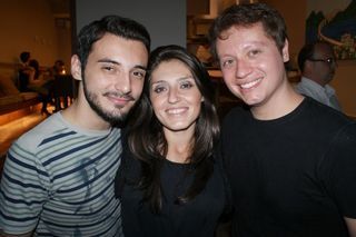 Felipe Abílio, Flávia Guelli e Tiago Fabreti Mantoani